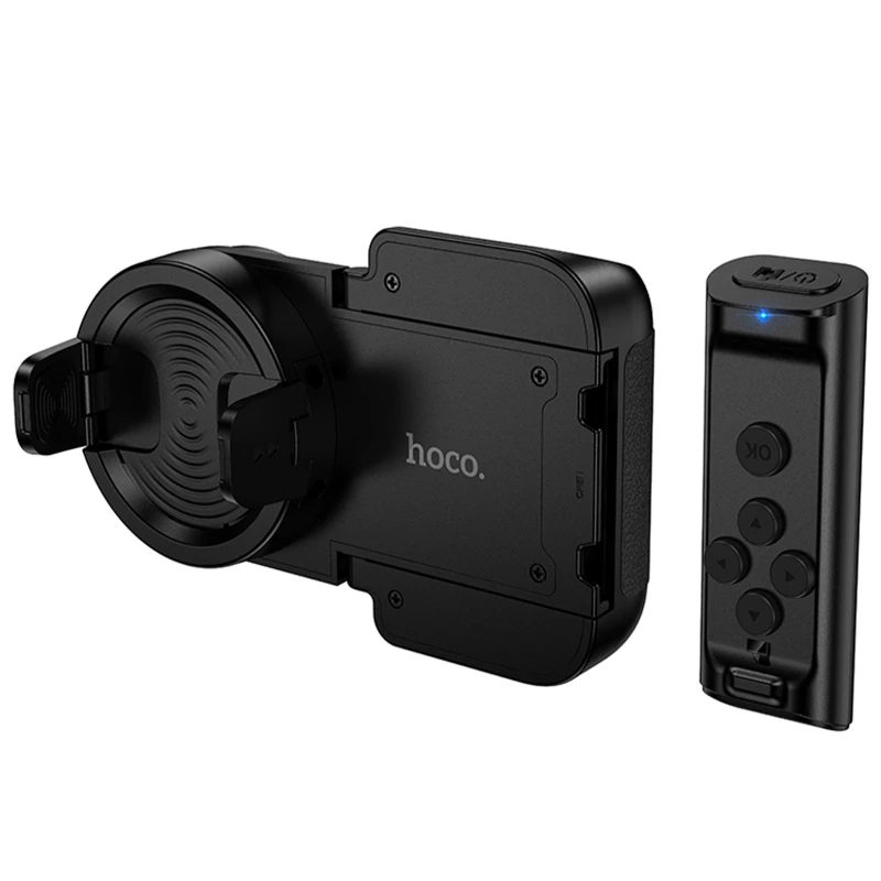 Тримач для селфі Hoco K33 Oleada Bluetooth – Black. Фото 6 з 6