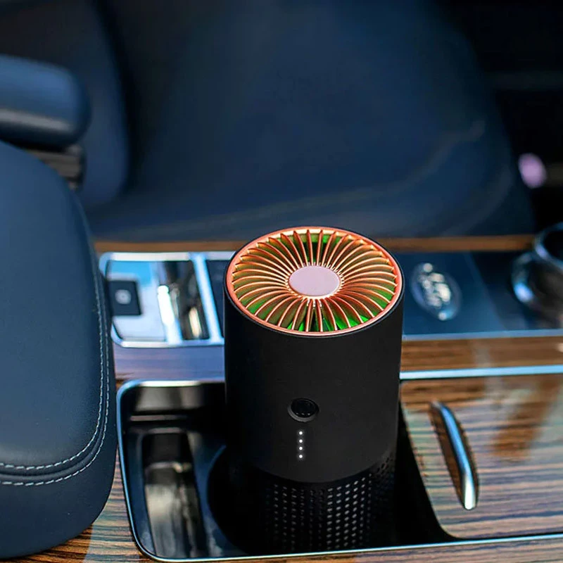 Освіжувач повітря у автомобіль A02 Type-C/5V USB – Black. Фото 2 з 7