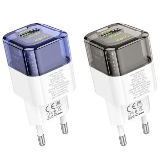 СЗУ Hoco C131A Platium PD30W+QC3.0 фото 1 СЗУ Hoco C131A Platium PD30W+QC3.0 фото 1 из 2