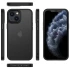 TPU+PC з металевими кнопками на Apple iPhone 13 mini (5.4") – Чорний / Black. Фото 4 з 5