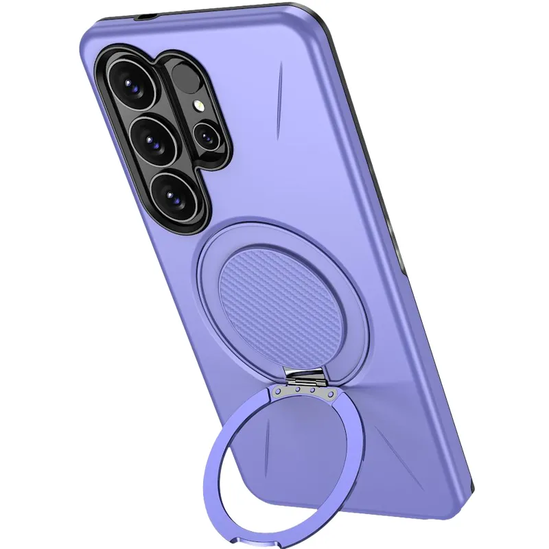 TPU+PC чохол Kalebol Magnetic Case для Samsung Galaxy S26 Ultra – Lilac. Фото 3 з 3