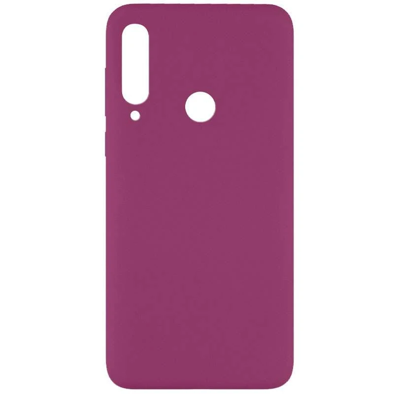 

Чехол Silicone Case без лого для Huawei Y6p (Бордовый / Marsala), Бордовий / marsala