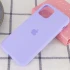 Чохол Silicone Case з закритим низом на Apple iPhone 11 Pro (5.8") – Бузковий / Dasheen. Фото 2 з 3