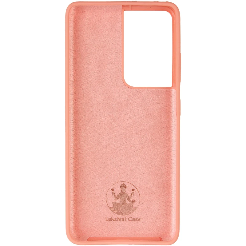 Чохол Silicone Case Lakshmi Elit на Samsung Galaxy S21 Ultra – Рожевий / Pink. Фото 4 з 6