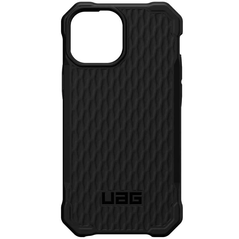 Силіконовий чохол UAG ESSENTIAL з посиленим захистом кутів на Apple iPhone 13 Pro (6.1") – Чорний. Фото 2 з 4