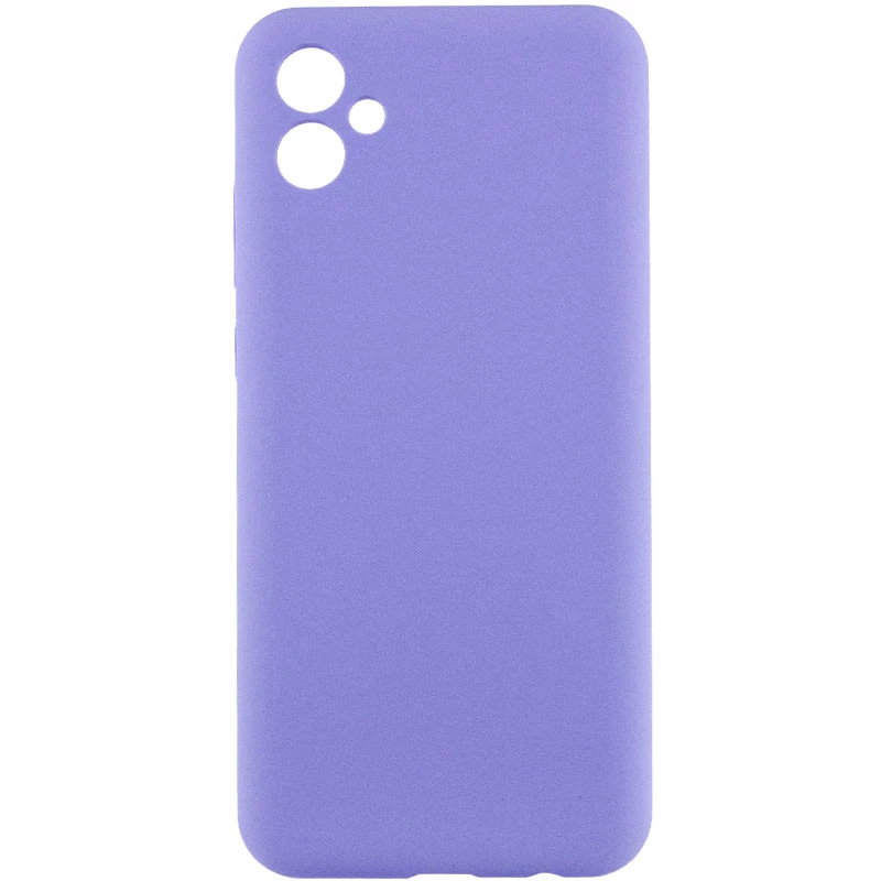 Чохол Silicone Case Lakshmi Plus з закритою камерою на Samsung Galaxy A05 – Бузковий / Dasheen. Фото 1 з 8