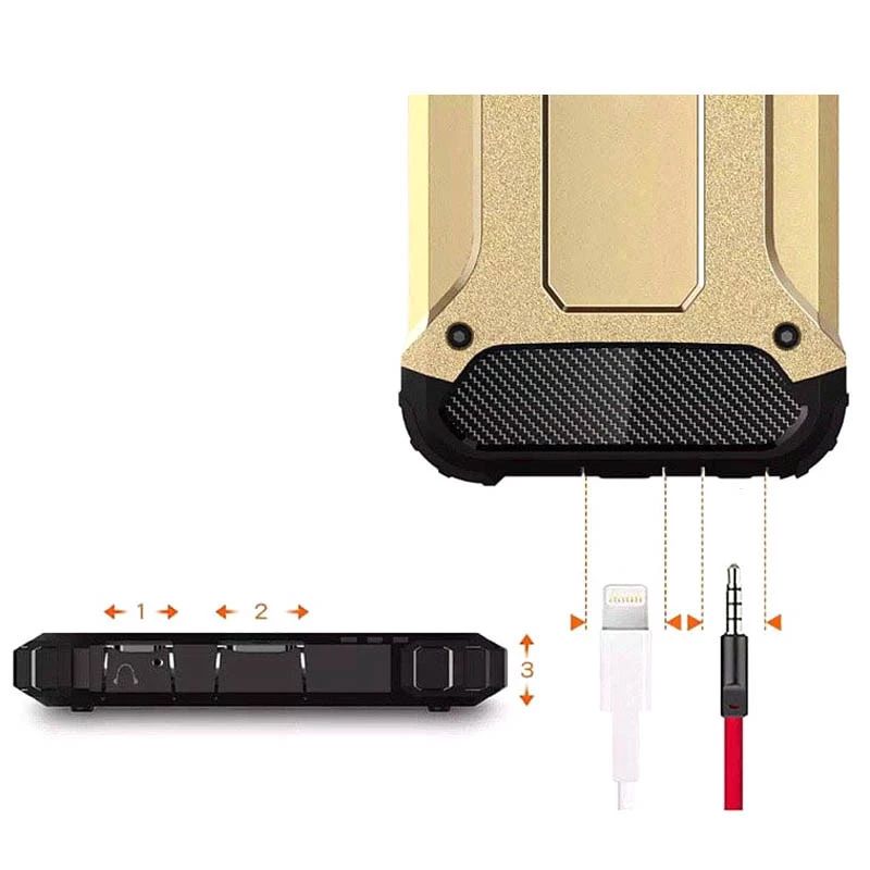 Противоударный чехол с усиленными углами Immortal для Apple iPhone 6/6s (4.7") фото 16 из 16