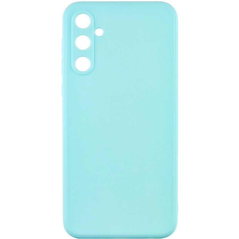 Кольоровий силіконовий чохол із захистом камери на Samsung Galaxy A55 – Зелений / Menthol. Фото 2 з 4