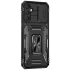 Ударопрочный чехол Square Ring c шторкой на камеру для Samsung Galaxy S25 FE – Черный / Black. Фото 3 Ударопрочный чехол Square Ring c шторкой на камеру для Samsung Galaxy S25 FE – Черный / Black. Фото 3 из 13