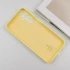 Чехол Silicone Case Lakshmi Plus с закрытой камерой для Samsung Galaxy A16 4G/5G – Желтый / Mellow Yellow. Фото 5 из 7