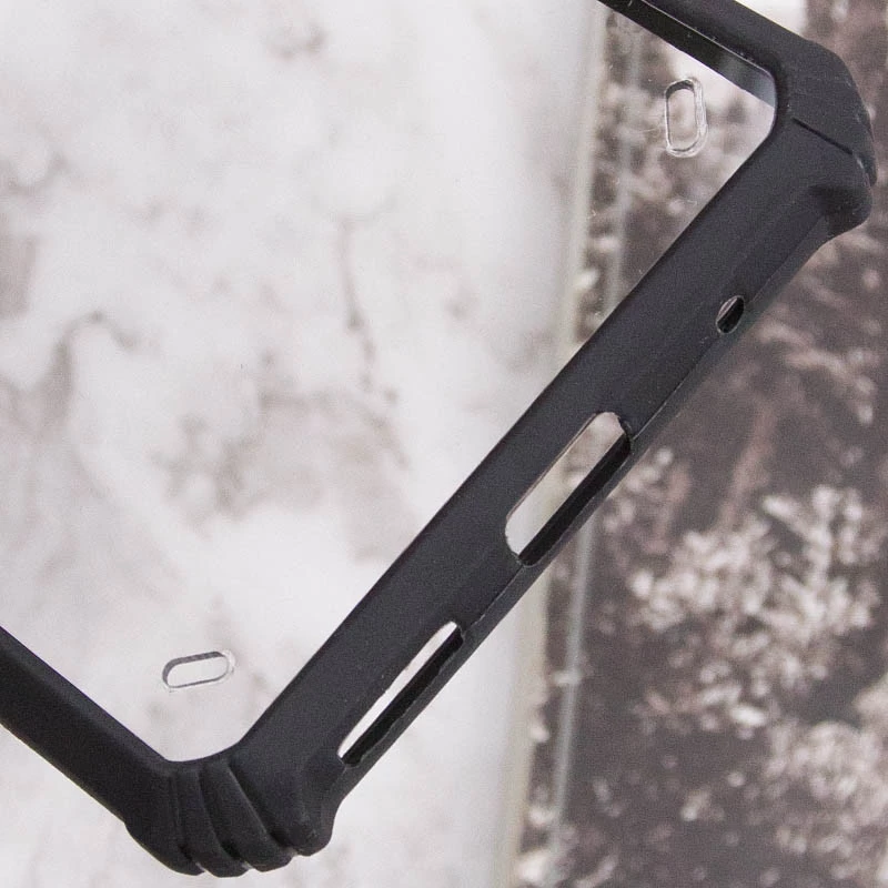 Чорний TPU+PC з посиленими кутами для Motorola Moto E20 – Black. Фото 6 з 6