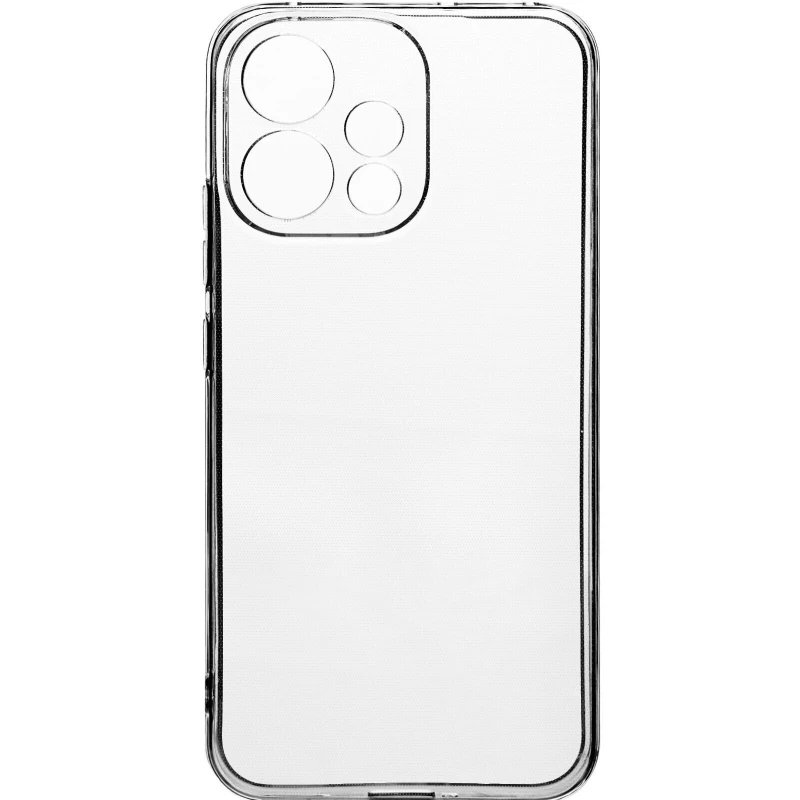 Ультратонкий силиконовый чехол 1,5 мм с защитой камеры для Oppo Reno 15 – Бесцветный (прозрачный). Фото 2 из 2