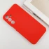 Чехол Silicone Case Lakshmi Plus с закрытой камерой для Samsung Galaxy A16 4G/5G – Красный / Red. Фото 5 из 10