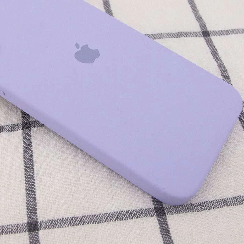Чохол Silicone Case Square з захистом камери на Apple iPhone 11 Pro (5.8") – Бузковий / Dasheen. Фото 2 з 3