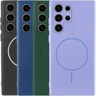 Чехол Silicone Cover Lakshmi Full Camera (AA) with Magnetic Fit для Samsung Galaxy S24 Ultra