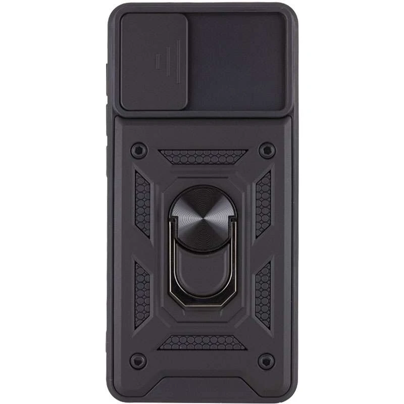 Ударопрочный чехол Serge Ring с защитой камеры для Samsung Galaxy A31 – Черный. Фото 3 из 5
