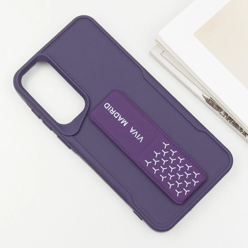 Чохол Віва з ремінцем для Xiaomi Redmi 13C – Purple. Фото 4 з 8