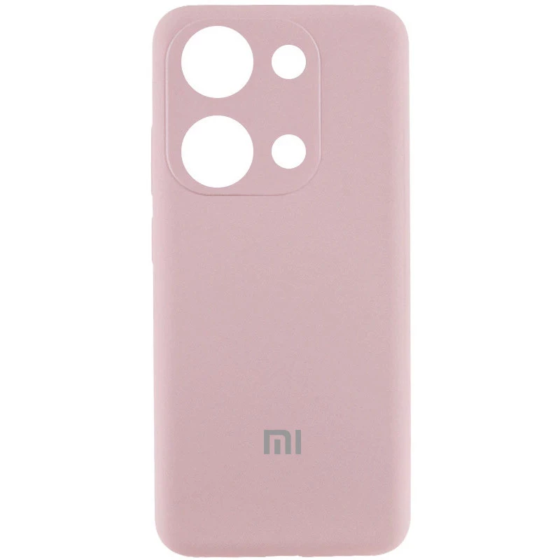 Силиконовый чехол Cover Lakshmi с защитой камеры для Xiaomi Redmi Note 14S – Розовый / Pink Sand. Фото 1 из 4