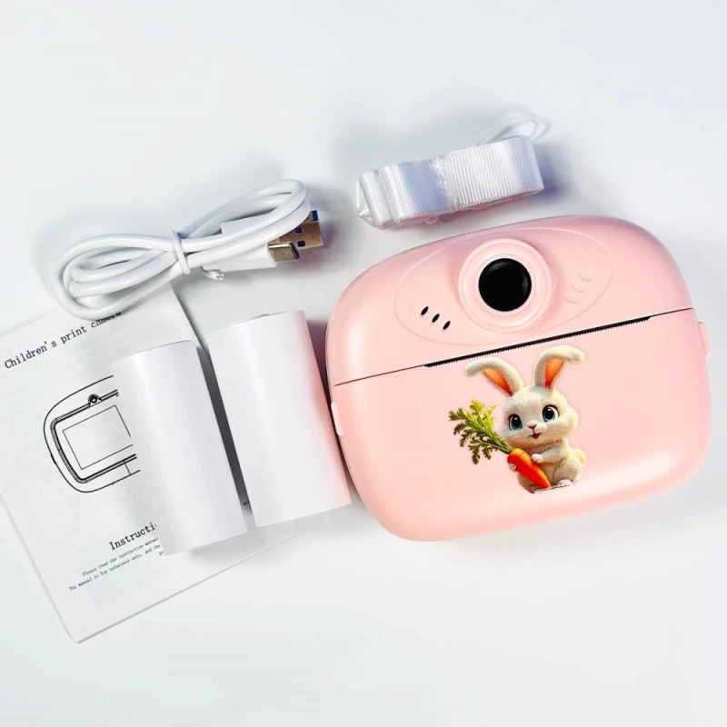 Дитяча фотокамера моментальним друку Animals – Pink. Фото 5 з 5