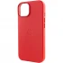 Шкіряний чохол Silicone Case Soft з MagSafe на Apple iPhone 12 Pro Max (6.7") – Crimson. Фото 7 з 8