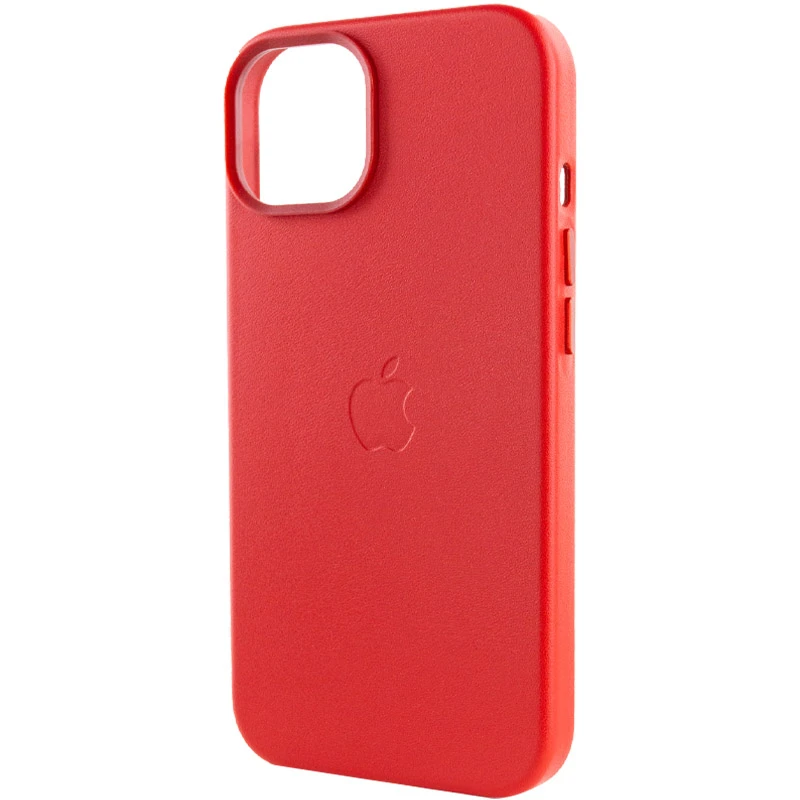 Шкіряний чохол Silicone Case Soft з MagSafe на Apple iPhone 14 (6.1") – Crimson. Фото 7 з 8