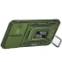 Ударостійкий чохол Square Ring зi шторкою на камеру на Samsung Galaxy A27 – Оливковий / Army Green. Фото 2 з 2