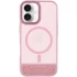 TPU+PC чохол Stand case для Apple iPhone 16 – Pink. Фото 3 з 7