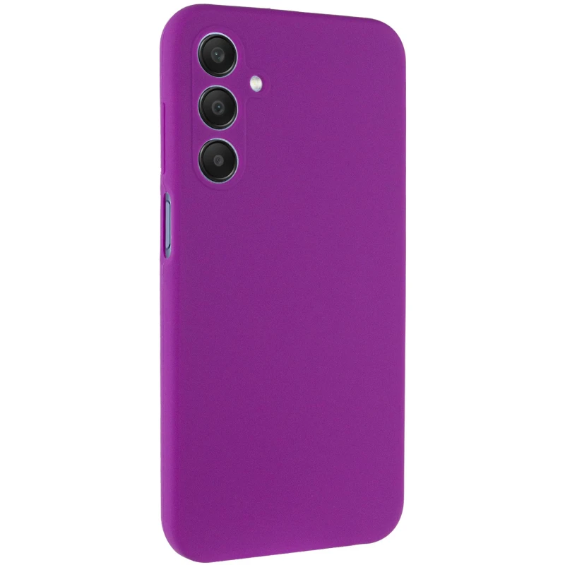 Чохол Silicone Cover Ummi Lakshmi Full Camera (AA) для Samsung Galaxy A15 4G/5G – Фіолетовий / Purple. Фото 1 з 3