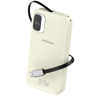Портативное ЗУ Power Bank Amaya F131 22.5W with display and cable 10000 mAh фото 1 из 1