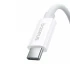 Дата кабель Baseus Superior 2 USB4 Full-Function Type-C to Type-C 240W (1.8m) (P10365200211-05) – Moon White. Фото 2 из 5