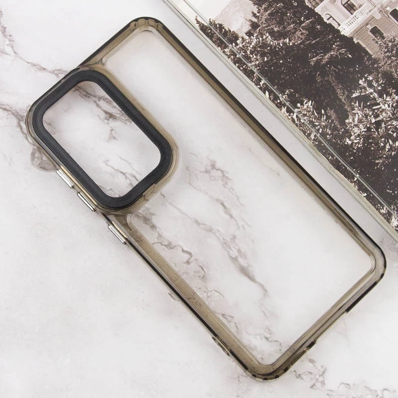 Кольоровий чохол TPU+PC на Samsung Galaxy S23 FE – Gray. Фото 3 з 6