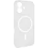 Чехол PC Slim Matte with MagSafe (camera button) для Apple iPhone 16 – White. Фото 1 из 7