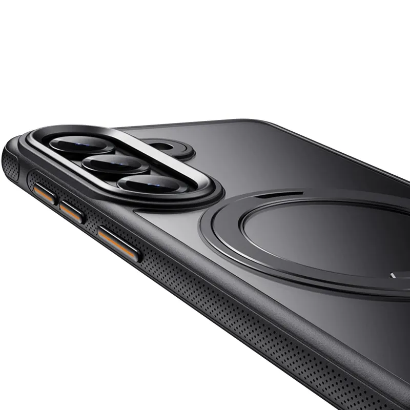 Чохол Ummi Stylish with MagSafe Ring для Samsung Galaxy S26 – Black. Фото 2 з 5