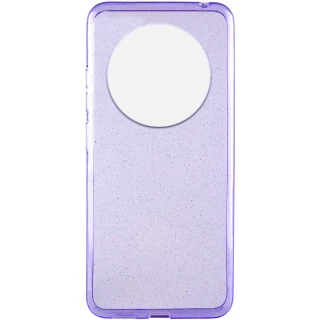 Блискучий силіконовий чохол на Xiaomi Redmi A3 — Purple