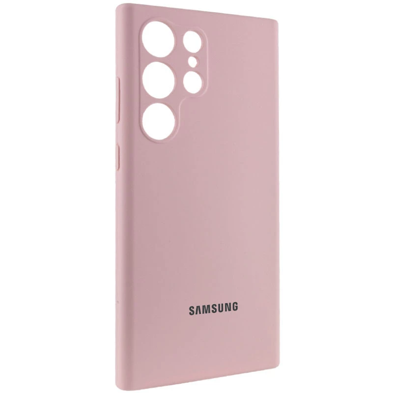 Чохол Silicone Case Lakshmi Premium L з закритою камерою на Samsung Galaxy S24 Ultra – Рожевий / Pink Sand. Фото 2 з 7