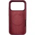 Чехол Silicone Case (AA) Logo with MagSafe для Apple iPhone 17 Pro Max (6.9") – Бордовый / Plum. Фото 6 из 11