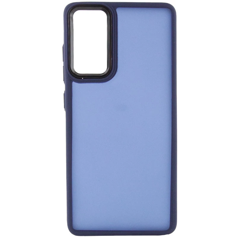 Чохол TPU+PC Lyon Frosted на Samsung Galaxy S23 FE – Синій / Navy Blue. Фото 2 з 6