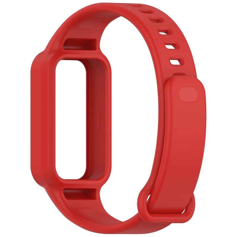 Силиконовый ремешок для Xiaomi Mi Smart Band 9 Active – Red. Фото 2 из 2