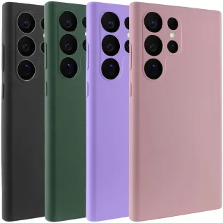 Чехол Silicone Case Lakshmi Premium з закритою камерою на Samsung Galaxy S24 Ultra