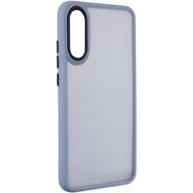 Чохол TPU+PC Lyon Frosted на Samsung Galaxy A50 (A505F) / A50s / A30s – Блакитний / Sky Blue. Фото 2 з 12