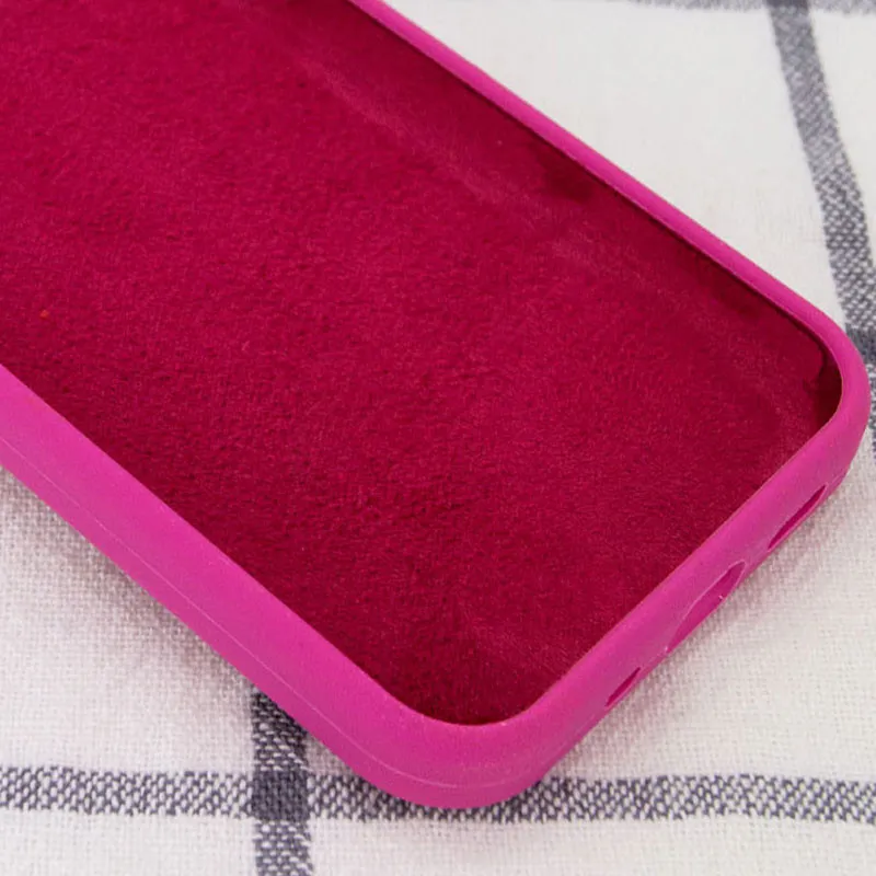 Чохол Silk Full Protective (AA) NO LOGO для Apple iPhone 13 Pro Max (6.7") – Малиновий / Dragon Fruit. Фото 4 з 5