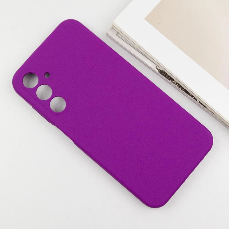 Чохол Silicone Case Lakshmi Plus з закритою камерою на Samsung Galaxy A26 5G – Фіолетовий / Purple. Фото 5 з 8