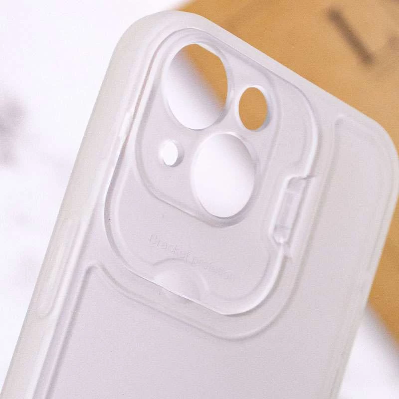 TPU+PC чохол OpenCam на Apple iPhone 14 (6.1") – Білий. Фото 7 з 7