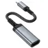 Перехідник Hoco UA43A Type-C to HDTV (0.2m) – Metal gray. Фото 3 з 6