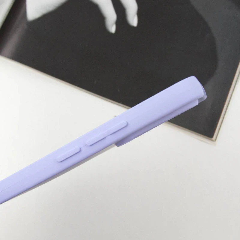 Силиконовый чехол Cover Lakshmi с защитой камеры для Xiaomi Redmi Note 14 4G (Int. version) – Сиреневый / Dasheen. Фото 3 из 3