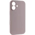 Чехол Silk Full Camera Protective (AA) NO LOGO для Apple iPhone 16 – Серый / Lavender. Фото 2 из 7