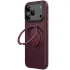 Чехол Ummi Stylish with MagSafe Ring для Apple iPhone 18 Pro – Deep Cherry. Фото 1 из 1