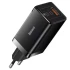 МЗП Baseus GaN5 Pro 65W 2Type-C+USB 100W EU (CCGP12020) – Black. Фото 1 з 5