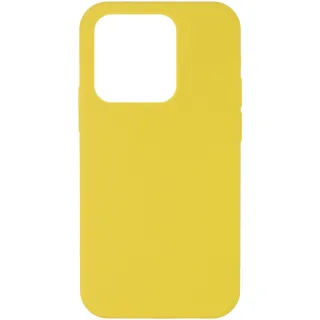 Чохол Silk Full Protective (AA) NO LOGO для Apple iPhone 15 Pro (6.1") — Жовтий / Yellow