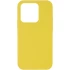 Чохол з закритим низом Silicone Case на Apple iPhone 13 Pro Max (6.7") – Жовтий / Yellow. Фото 2 з 7